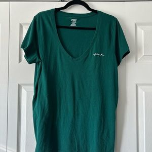 Victoria’s Secret PINK Green Tshirt
